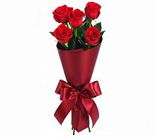 Букет 5 Красных роз Эдлесс Лав в Балахте