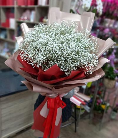 Букет цветов из: Гипсофила в Балахте