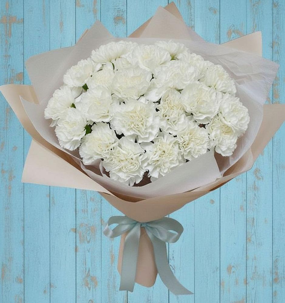 Букет цветов из: Гвоздики в Балахте