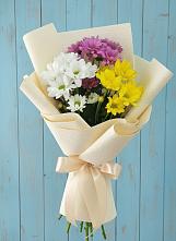 Букет цветов из:  Хризантемы в Балахте