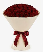 Букет 101 Бордовая роза Блэк Бакарра в Балахте