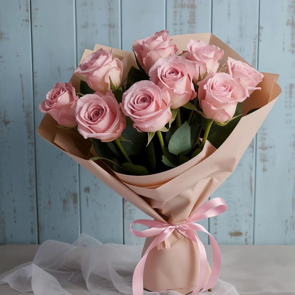 Букет цветов из: Розы в Балахте