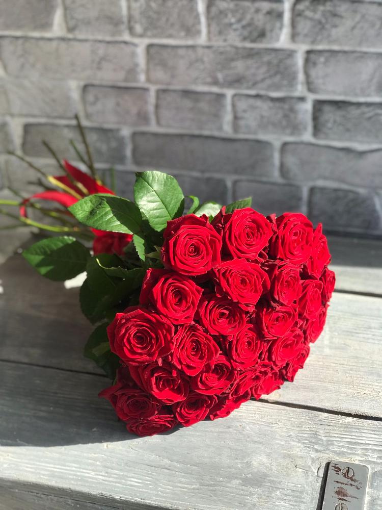 Букет Красные розы Фридом в Балахте