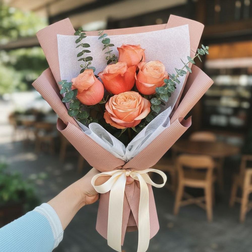 Букет цветов из: Розы в Балахте