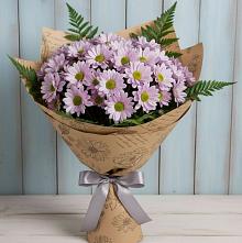 Букет цветов из:  Хризантемы в Балахте