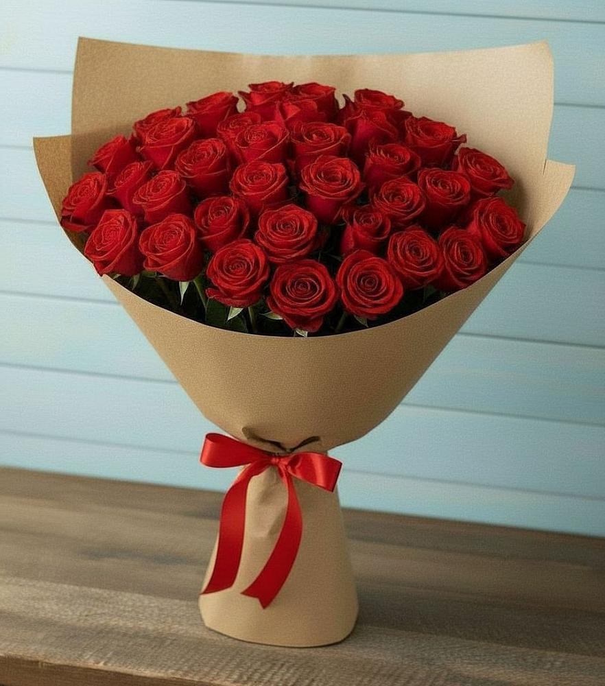 Букет Красные розы Милано в Балахте