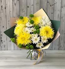 Букет цветов из:  Хризантемы #REPLACE_PRED# Балахте