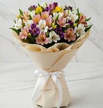 Букет цветов из:  Альстромерии в Балахте