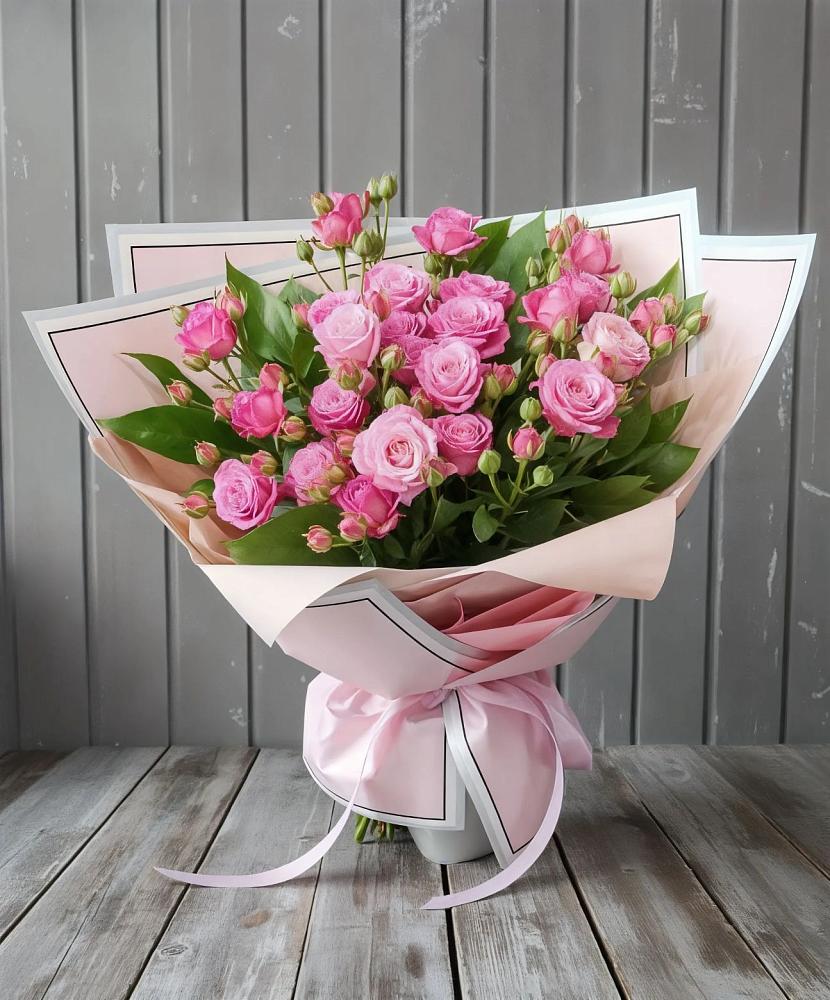 Букет Розовый кустик в Балахте