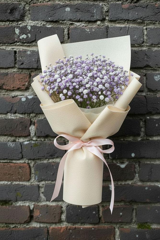 Букет цветов из: Гипсофила в Балахте