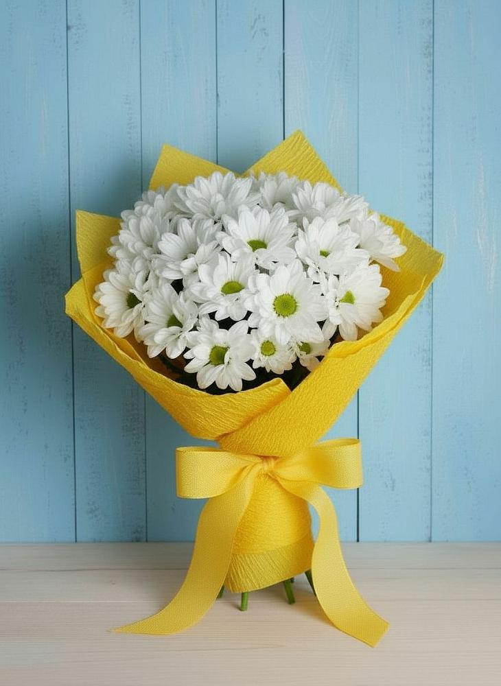 Букет цветов из: Хризантемы в Балахте