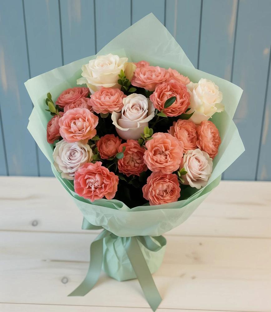 Букет цветов из: Розы в Балахте