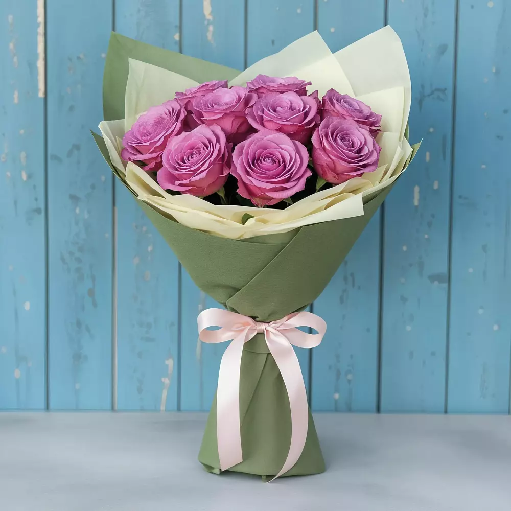 Букет Розы Фёрст Леди в Балахте