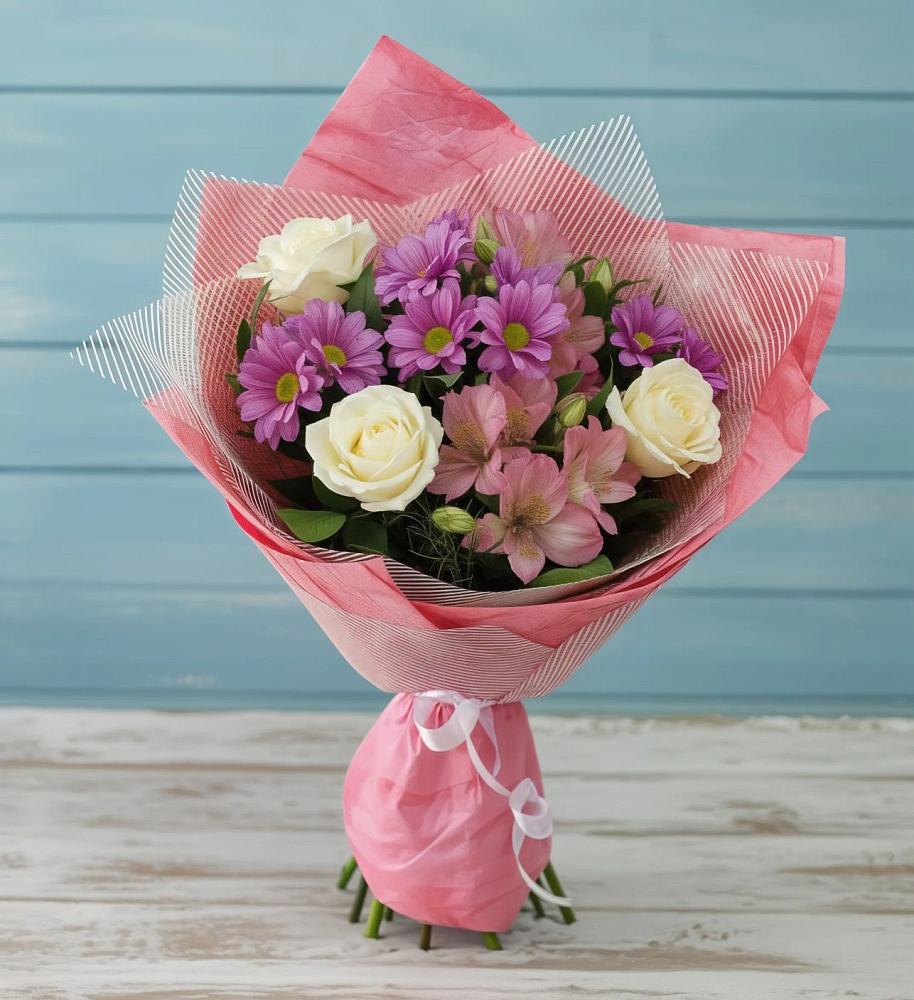 Букет цветов из: Герберы в Балахте