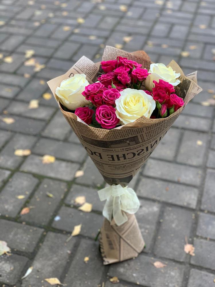 Букет цветов из: Розы в Балахте