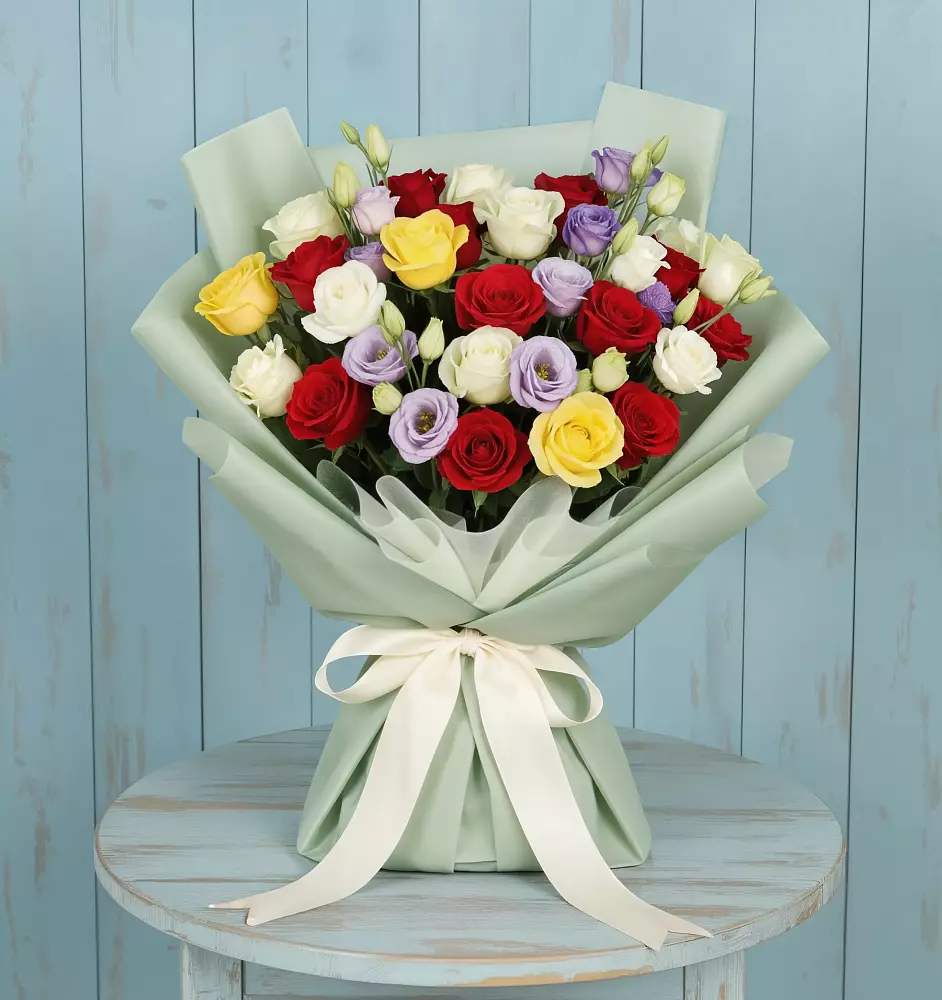 Букет цветов из: Розы в Балахте