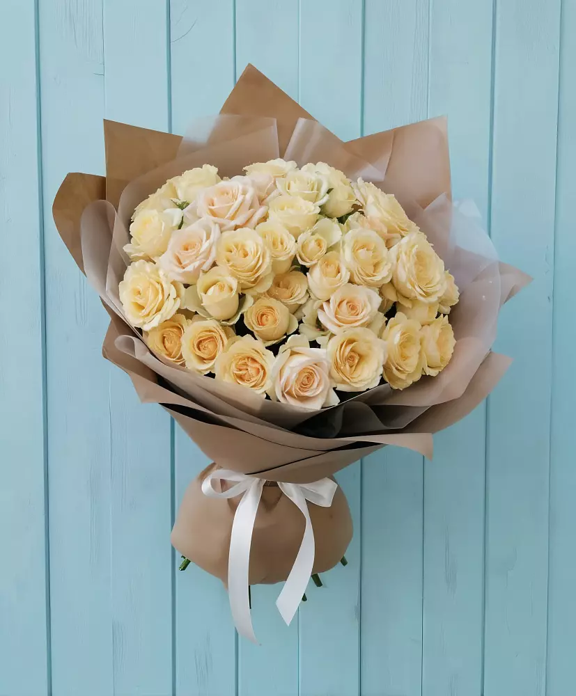 Букет Кремовое облако в Балахте